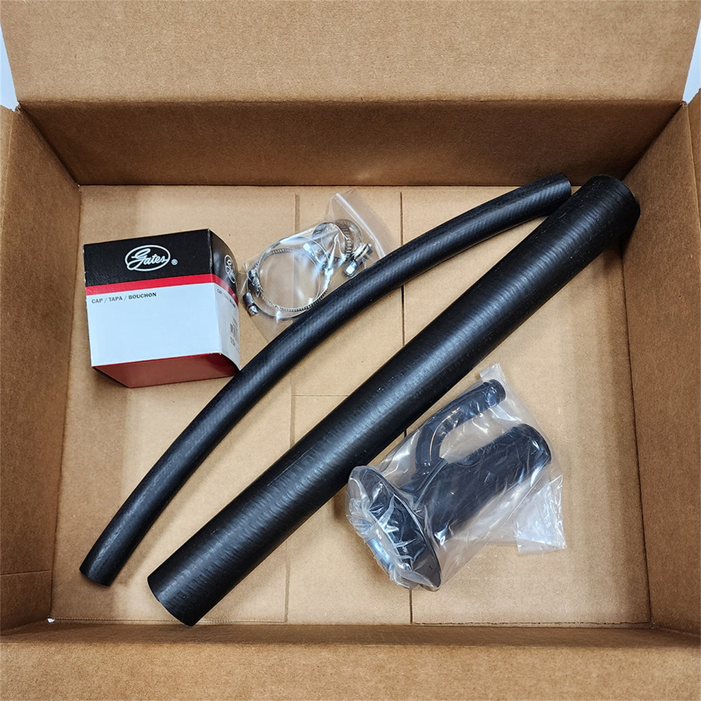 TITAN Fuel Tanks 9900025 Universal Filler Neck Kit for Select Ford F-350 Super Duty, Ford F-450 Super Duty, Ford F-550 Super Duty, Ram 3500, Ram
