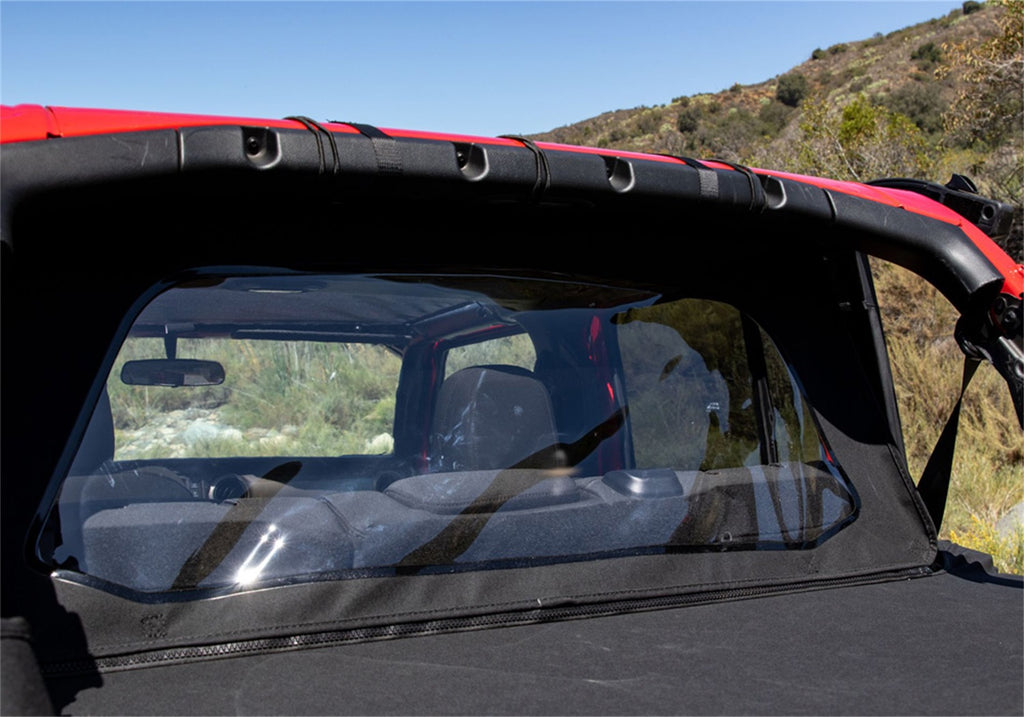Rampage 990037 Windbreaker for Select Jeep Wrangler