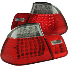 Load image into Gallery viewer, 9901-Bmw-3-Series-E46-4Dr-Led-Tail-Lights-Led-InsideOutside-4Pc-RedClear