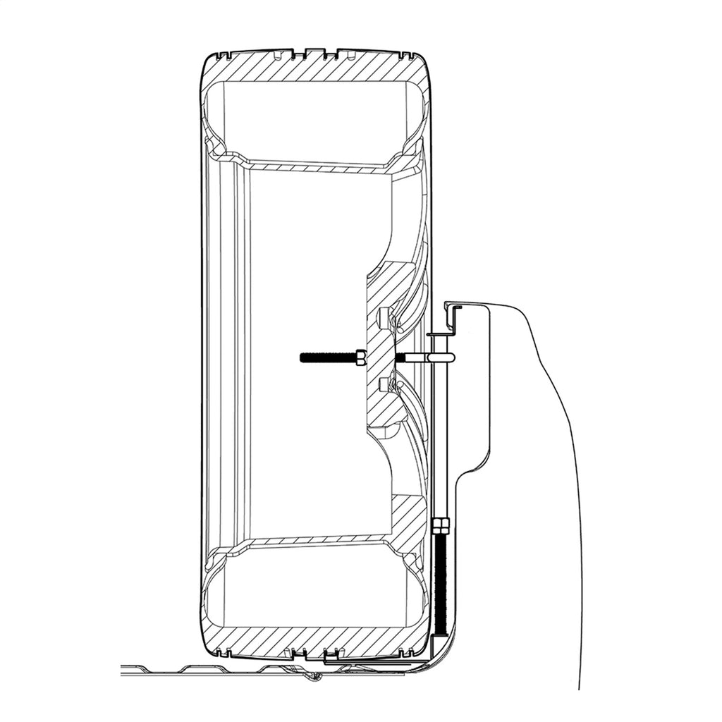 TITAN Fuel Tanks 9901330 Spare Tire Buddy In Bed Tire Mount for Select Chevrolet C2500, Chevrolet C3500, Chevrolet K2500, Chevrolet K3500, Chevrolet R2500, Chevrolet R3500, Chevrolet Silverado 2500, Chevrolet Silverado HD, Chevrolet Silverado HD Classic,