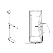 Load image into Gallery viewer, TITAN Fuel Tanks 9901330 Spare Tire Buddy In Bed Tire Mount for Select Chevrolet C2500, Chevrolet C3500, Chevrolet K2500, Chevrolet K3500, Chevrolet R2500, Chevrolet R3500, Chevrolet Silverado 2500, Chevrolet Silverado HD, Chevrolet Silverado HD Classic,