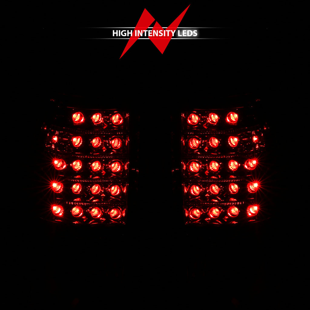 9902-Silverado-150025009906-Sierra-15002500-Led-RedClear-Taillight-DrivePass