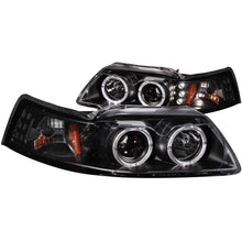 Load image into Gallery viewer, 9904-Mustang-Projector-G2-Black-Clear-Amber(Dual-Projector)Headlights-DrivePass