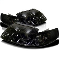 9904-Mustang-Projector-Headlightsled-Halosmokehigh-H1-(Included)Low-H1-(Inc