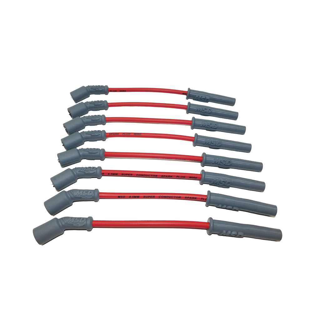9905-Gmc-Sierra-3500Yukon-Super-Conductor-Spark-Plug-Wire-Set-Red-Jacke
