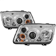 Load image into Gallery viewer, 9905-Jetta-Projector-Headlights-(Does-Not-Fit-The-Jetta-2.5)Led-Halochromehi