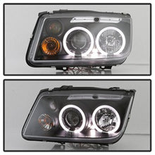 Load image into Gallery viewer, 9905-Jetta-Projector-Headlights-(Does-Not-Fit-The-Jetta-2.5)Led-Haloblackhig