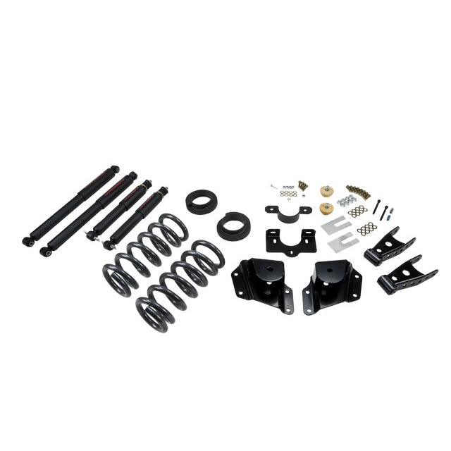 9906-Gm-SilveradoSierra-(Ext-Cab)-2-Or-3-F4-R-W-Nd2-Shocks-Lowering-Kit