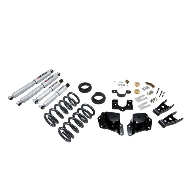 9906-Gm-SilveradoSierra-(Ext-Cab)-2-Or-3-F4-R-W-Sp-Shocks-Lowering-Kit