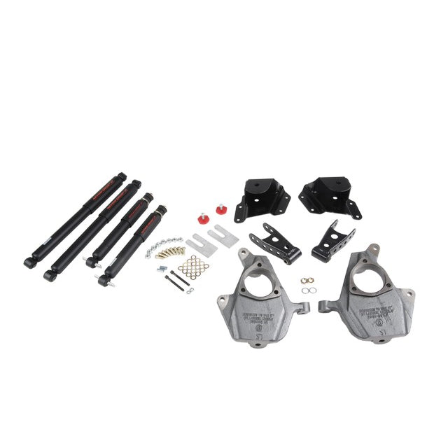 9906-Gm-SilveradoSierra-(Std-Cab)-2-F3-R-W-Nd2-Shocks-Lowering-Kit