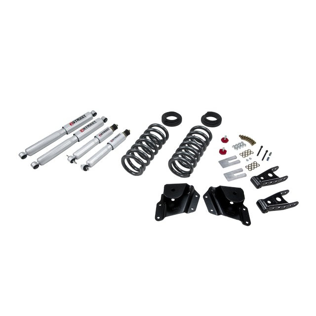 9906-Gm-SilveradoSierra-(Std-Cab)-2-Or-3-F3-R-W-Sp-Shocks-Lowering-Kit