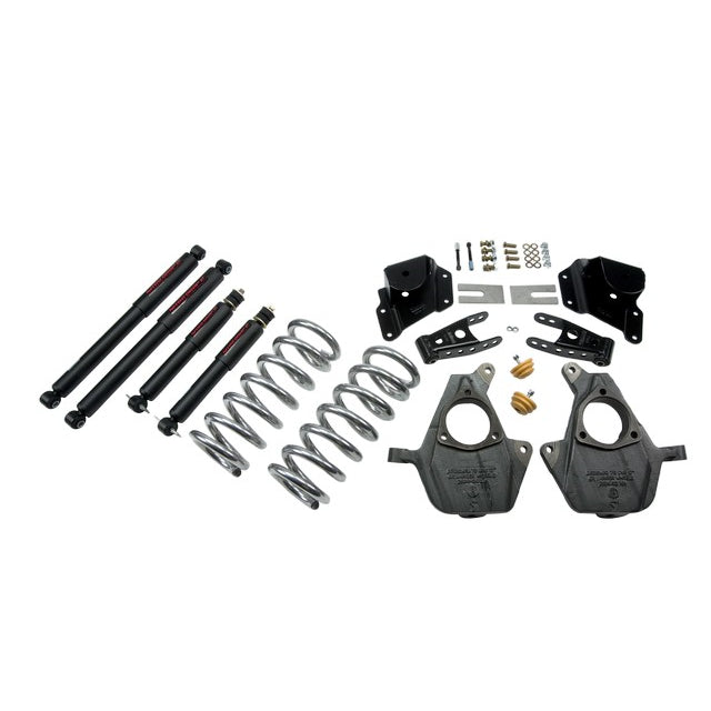 9906-Gm-SilveradoSierra-(Std-Cab)-3-F4-R-W-Nd2-Shocks-Lowering-Kit