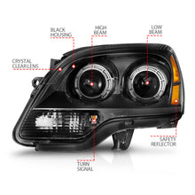 Load image into Gallery viewer, 9906-Sierra-1500250035000106-Denali07-Classic0006-YukonXl-1500-Projector-Headlights-Chrome