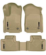Load image into Gallery viewer, Husky Liners 99153 Weatherbeater-Front/2nd Seat Floor Liners for Select Dodge Durango, Jeep Grand Cherokee, Jeep Grand Cherokee WK