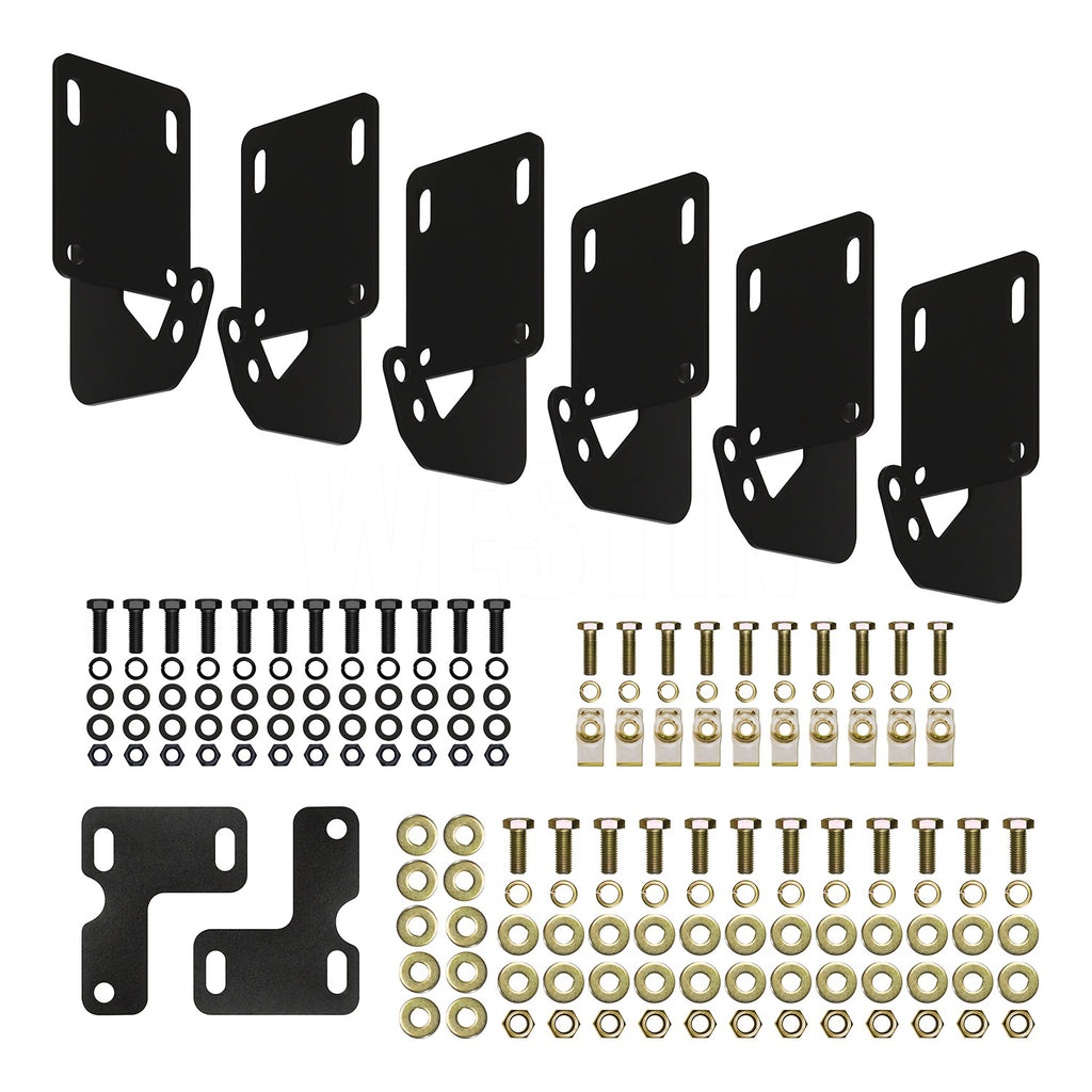 9916-F250350450550-Crew-Cab-Outlaw-Drop-Nerf-Step-Bars-Textured-Black