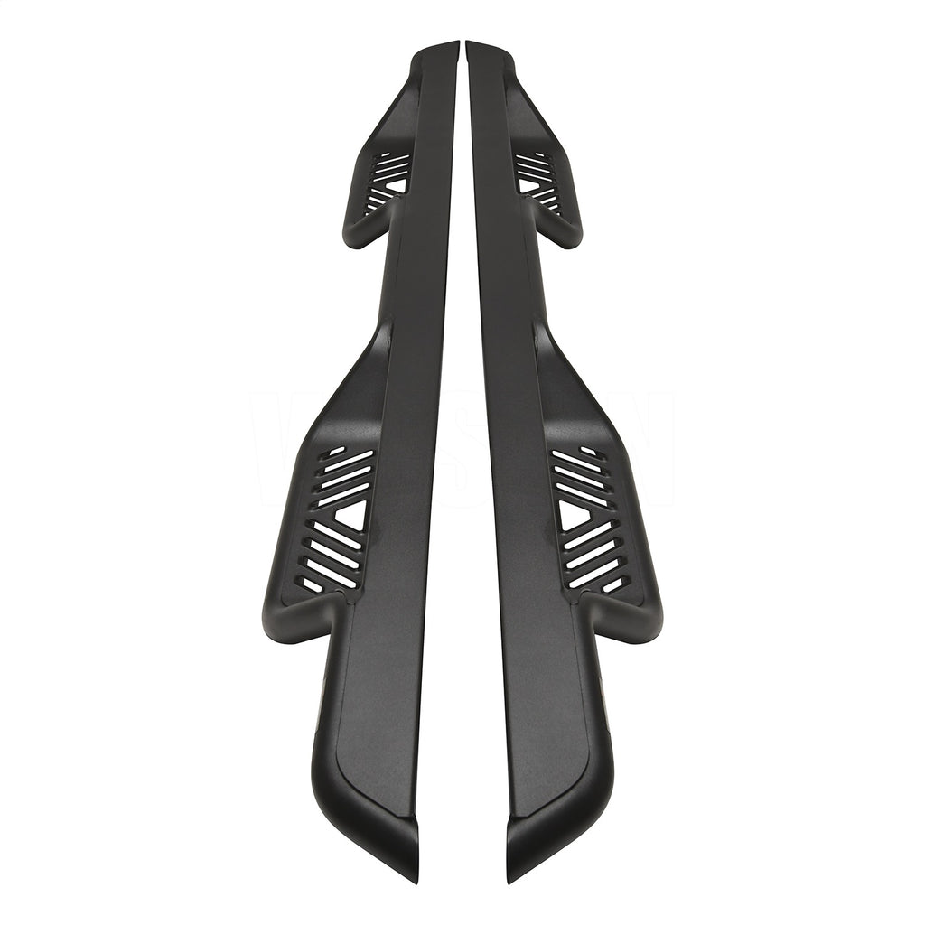 9916-F250350450550-Crew-Cab-Outlaw-Drop-Nerf-Step-Bars-Textured-Black