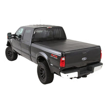Load image into Gallery viewer, 9918-F250F350-Super-Duty-Short-Bed-No-Tailgate-Step-Smart-Cover-Truck-Bed-Cover-Vinyl-Black
