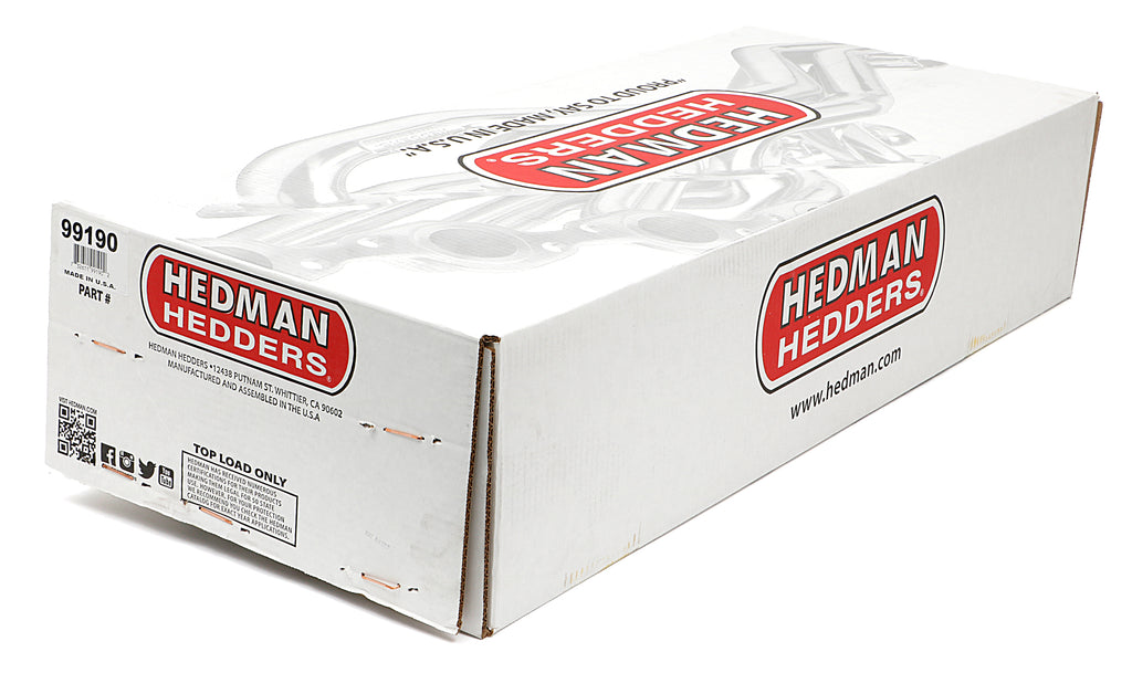 Hedman Hedders 99190 Uncoated 1-3/4 in. Fenderwell Headers for 72-86 JEEP CJ5-CJ6-CJ7 with 304-401 V8 for Select Jeep CJ5, Jeep CJ6, Jeep CJ7