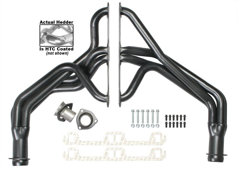 Hedman Hedders 99196 Silver 1-3/4 in. Fenderwell Headers for 1972-86 JEEP CJ5-CJ6-CJ7 with 304-401 V8 for Select Jeep CJ5, Jeep CJ6, Jeep CJ7