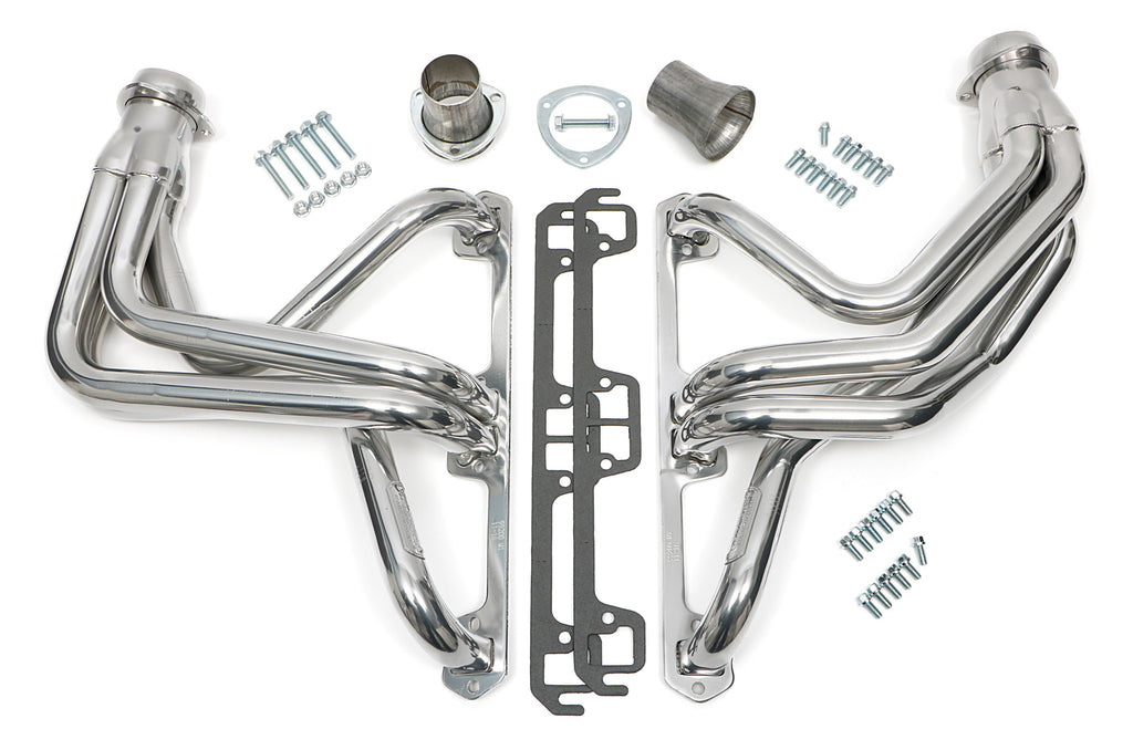 Hedman Hedders 99206 Silver 1-5.8 in. Long-Tube Headers for 1972-86 JEEP CJ5-CJ6-CJ7 with 304-401 V8 for Select Jeep CJ5, Jeep CJ6, Jeep CJ7