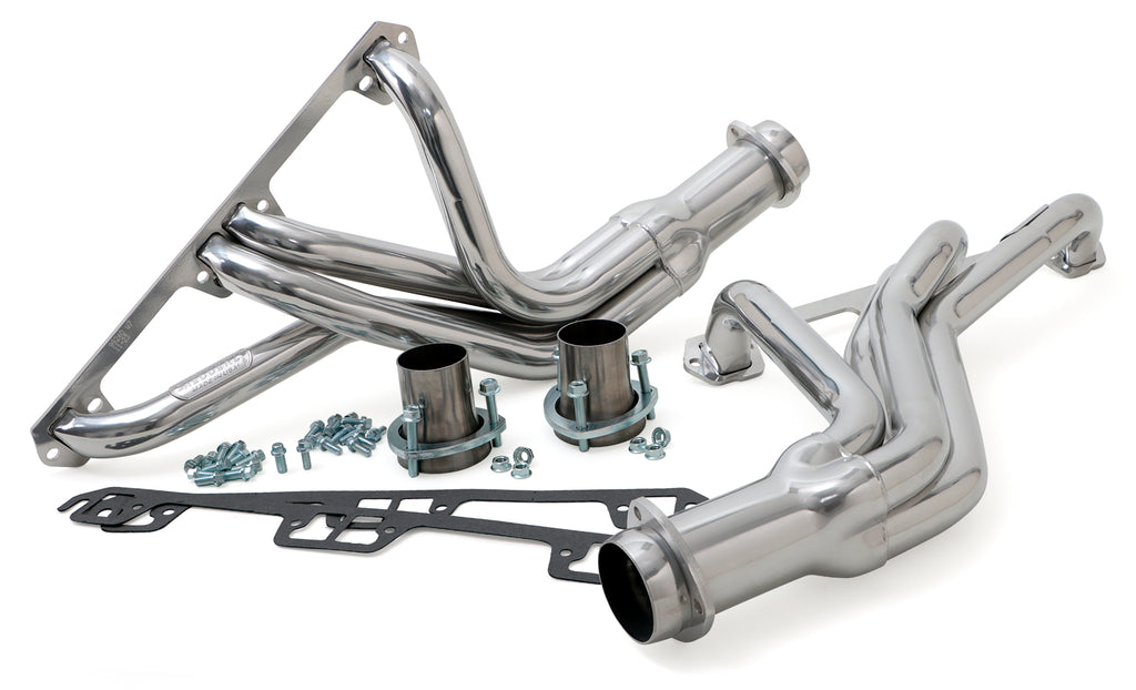 Hedman Hedders 99246 Silver Long-Tube Headers for 1971-79 JEEP Cherokee or Wagoneer with 304-401 V8 for Select Jeep Cherokee, Jeep J-100, Jeep J10, Jeep J20, Jeep Wagoneer