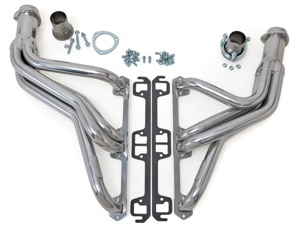 Hedman Hedders 99246 Silver Long-Tube Headers for 1971-79 JEEP Cherokee or Wagoneer with 304-401 V8 for Select Jeep Cherokee, Jeep J-100, Jeep J10, Jeep J20, Jeep Wagoneer