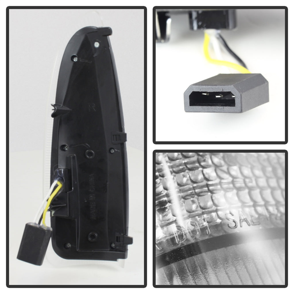 Spyder Auto 9924712 XTune LED Door Mirror Signal Lens for Select Ford Excursion, Ford F-250 Super Duty, Ford F-350 Super Duty, Ford F-450 Super Duty, Ford F-550 Super Duty, Ford F-650