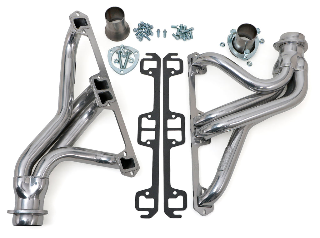 Hedman Hedders 99256 Silver Long-Tube Headers for 1980-85 JEEP Cherokee, Wagoneer or Pick-up with 360 for Select Jeep Cherokee, Jeep J10, Jeep J20, Jeep Wagoneer