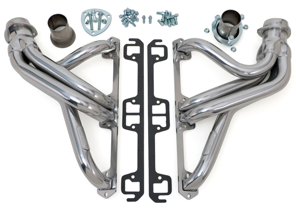 Hedman Hedders 99256 Silver Long-Tube Headers for 1980-85 JEEP Cherokee, Wagoneer or Pick-up with 360 for Select Jeep Cherokee, Jeep J10, Jeep J20, Jeep Wagoneer