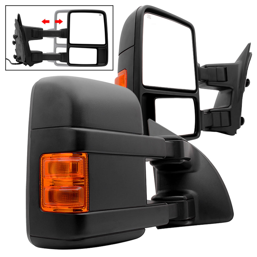 Spyder Auto 9935459 XTune Door Mirror Set for Select Ford F-250 Super Duty, Ford F-350 Super Duty