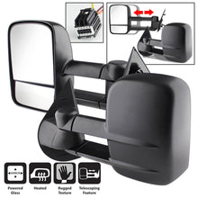 Load image into Gallery viewer, Spyder Auto 9935701 XTune Door Mirror Set for Select Chevrolet Avalanche, Chevrolet Silverado 1500, Chevrolet Silverado HD, Chevrolet Silverado HD, Chevrolet Suburban 1500, Chevrolet Suburban 2500, GMC Sierra 1500, GMC Sierra HD, GMC Sierra HD, GMC