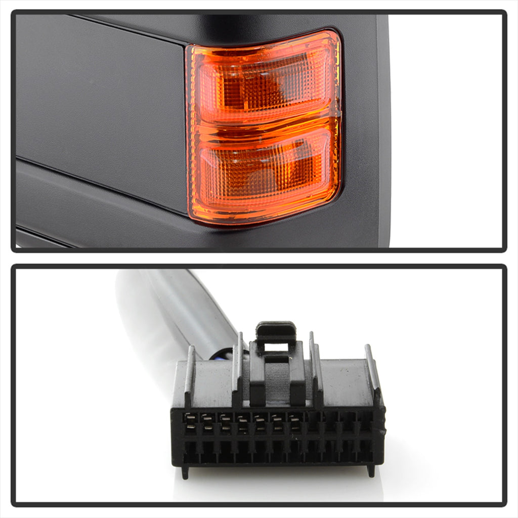 Spyder Auto 9935756 XTune Door Mirror Set for Select Ford F-250 Super Duty, Ford F-350 Super Duty, Ford F-450 Super Duty