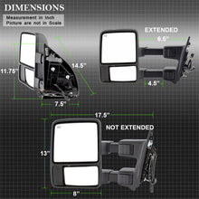 Load image into Gallery viewer, Spyder Auto 9935831 XTune Door Mirror Set for Select Ford F-250 Super Duty, Ford F-350 Super Duty, Ford F-450 Super Duty, Ford F-550 Super Duty