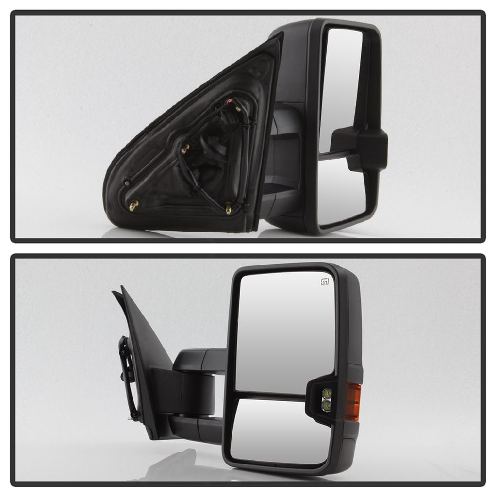 Spyder Auto 9936708 XTune Door Mirror Set for Select Chevrolet Silverado 1500, Chevrolet Silverado HD, Chevrolet Silverado HD