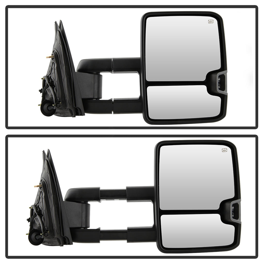 Spyder Auto 9936708 XTune Door Mirror Set for Select Chevrolet Silverado 1500, Chevrolet Silverado HD, Chevrolet Silverado HD