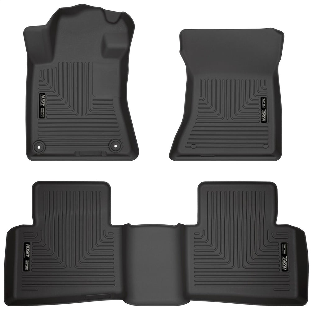 Husky Liners 99381 Weatherbeater-Front/2nd Seat Floor Liners for Select Nissan Altima
