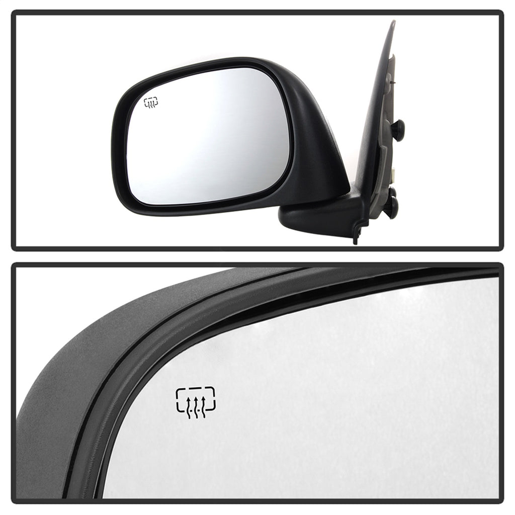 Spyder Auto 9938597 XTune Door Mirror for Select Dodge Ram 1500, Dodge Ram 2500, Dodge Ram