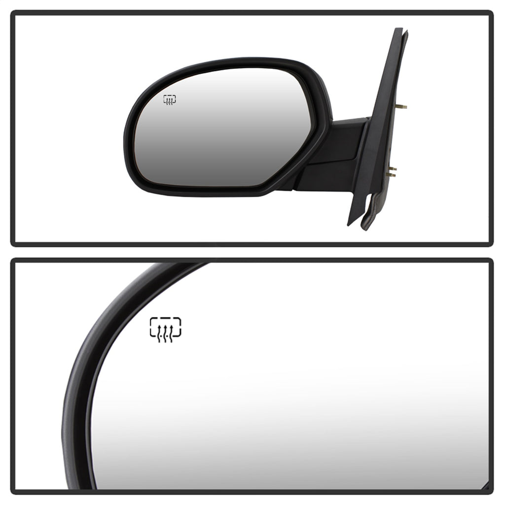 Spyder Auto 9938658 XTune Door Mirror for Select Chevrolet Silverado 1500, Chevrolet Silverado HD, Chevrolet Silverado HD