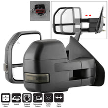 Load image into Gallery viewer, Spyder Auto 9943089 Power Heated LED Signal Telescoping Mirrors for Select Ford F-150, Ford F-150 Heritage