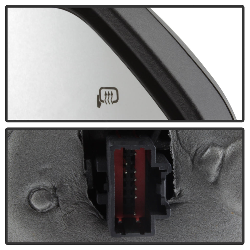 Spyder Auto 9943089 Power Heated LED Signal Telescoping Mirrors for Select Ford F-150, Ford F-150 Heritage