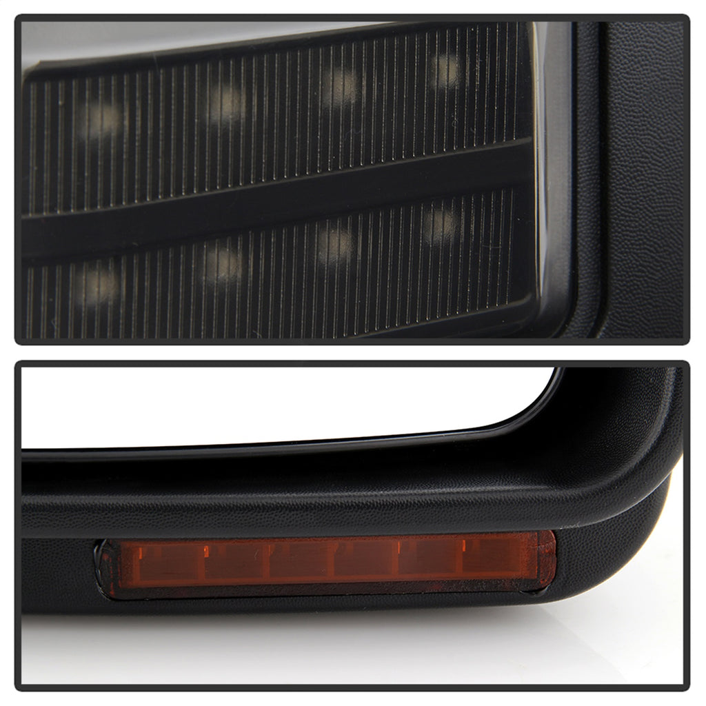 Spyder Auto 9943119 Manual Sequential LED Signal Telescoping Mirrors for Select Ford F-250 Super Duty, Ford F-350 Super Duty, Ford F-450 Super Duty