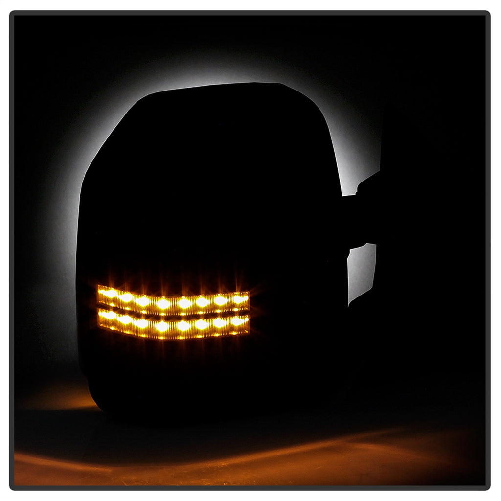 Spyder Auto 9943140 Manual Sequential LED Signal Telescoping Mirrors for Select Ford F-250 Super Duty, Ford F-350 Super Duty