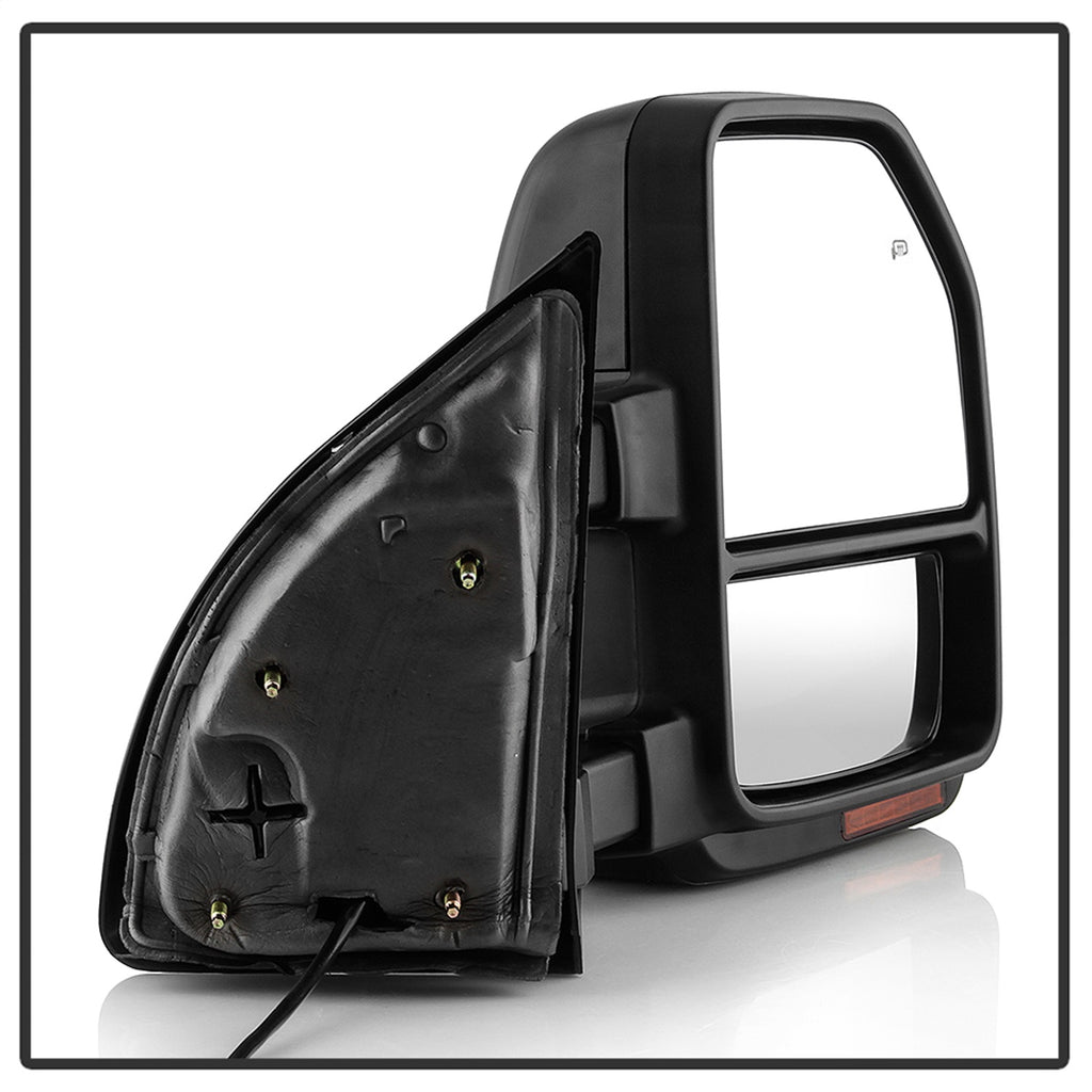Spyder Auto 9943157 Power Heated Sequential LED Signal Telescoping Mirrors for Select Ford F-250 Super Duty, Ford F-350 Super Duty