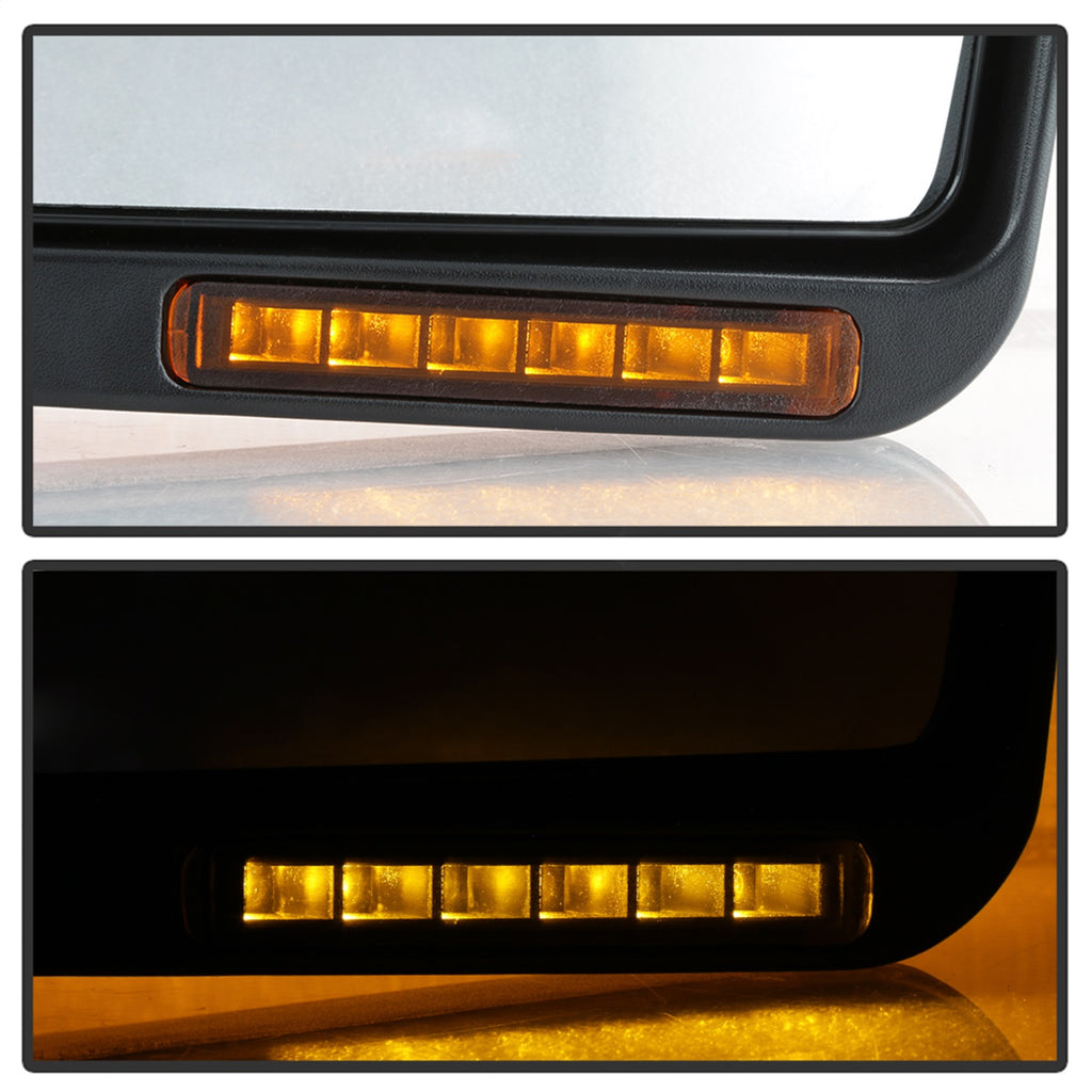 Spyder Auto 9943164 Power Heated Sequential LED Signal Mirror for Select Ford F-150, Ford F-150 Heritage
