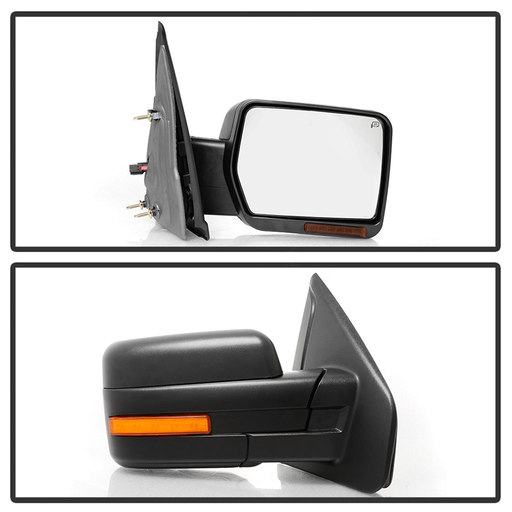 Spyder Auto 9943171 Power Heated Sequential LED Signal Mirror for Select Ford F-150