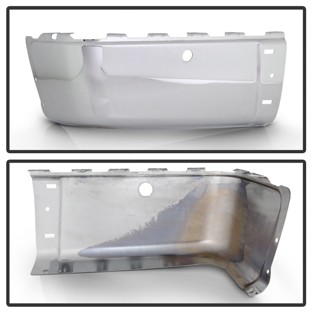Spyder Auto 9947377 Rear Bumper Cap End for Select Chevrolet Silverado 1500, Chevrolet Silverado Classic, Chevrolet Silverado HD Classic, Chevrolet Silverado HD, Chevrolet Silverado HD Classic, GMC Sierra 1500, GMC Sierra Classic, GMC Sierra HD Classic,