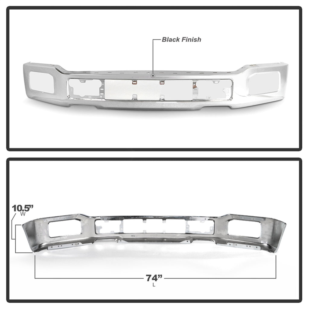 Spyder Auto 9948435 Front Bumper for Select Ford F-150