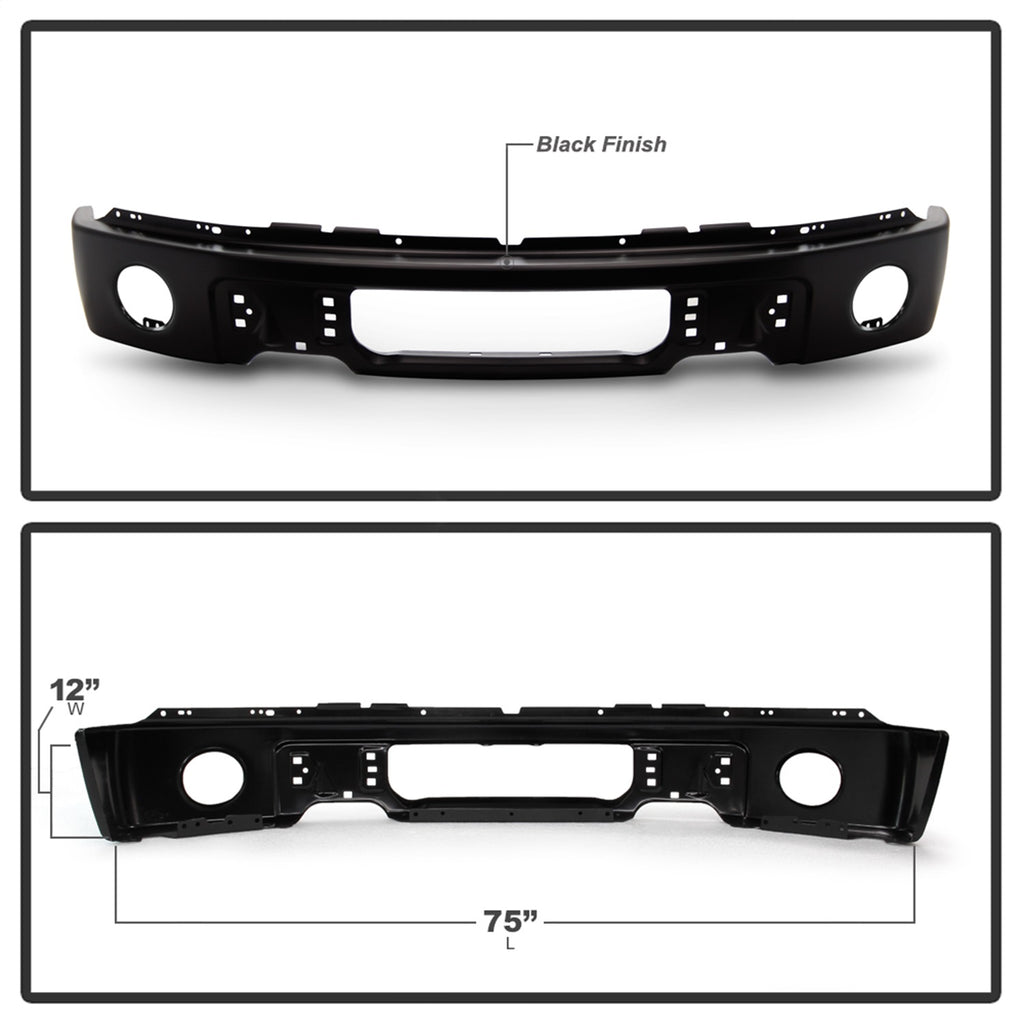 Spyder Auto 9948459 Front Bumper for Select Ford F-150