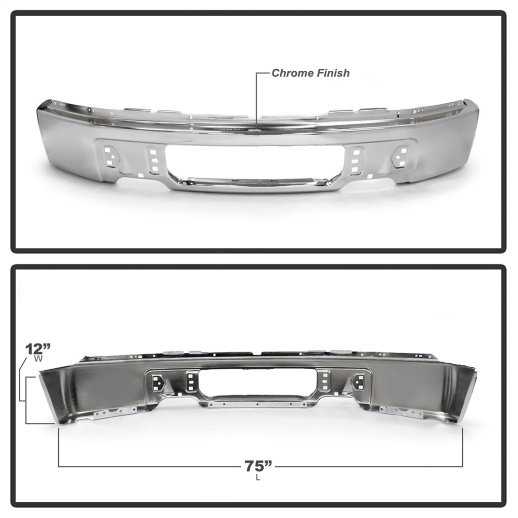 Spyder Auto 9948473 Front Bumper for Select Ford F-150