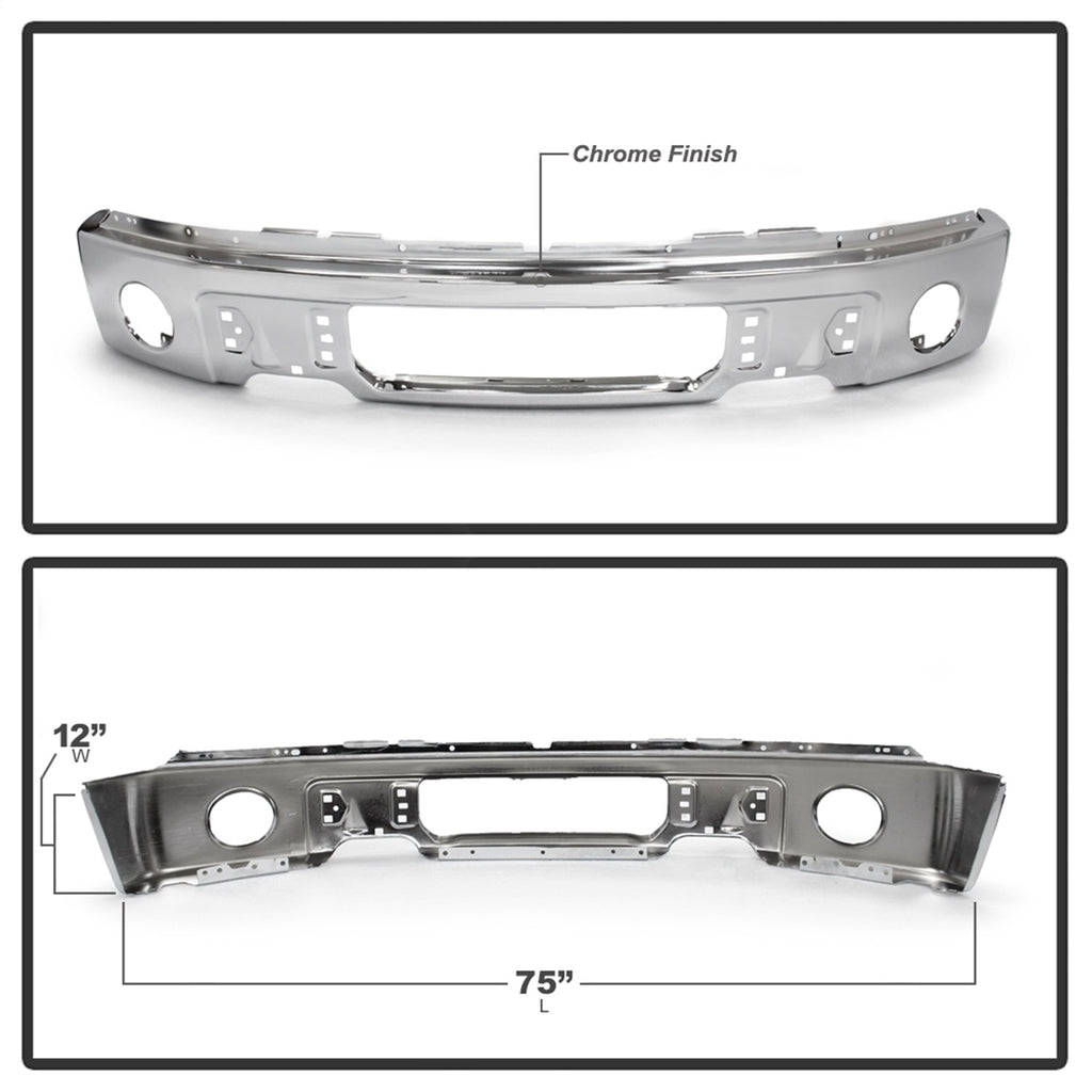 Spyder Auto 9948480 Front Bumper for Select Ford F-150